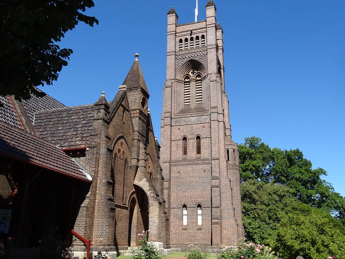 View of Vegetable Market from Tower in Brno
