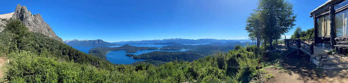 Walking Route through Bezručovy sady at Sunset