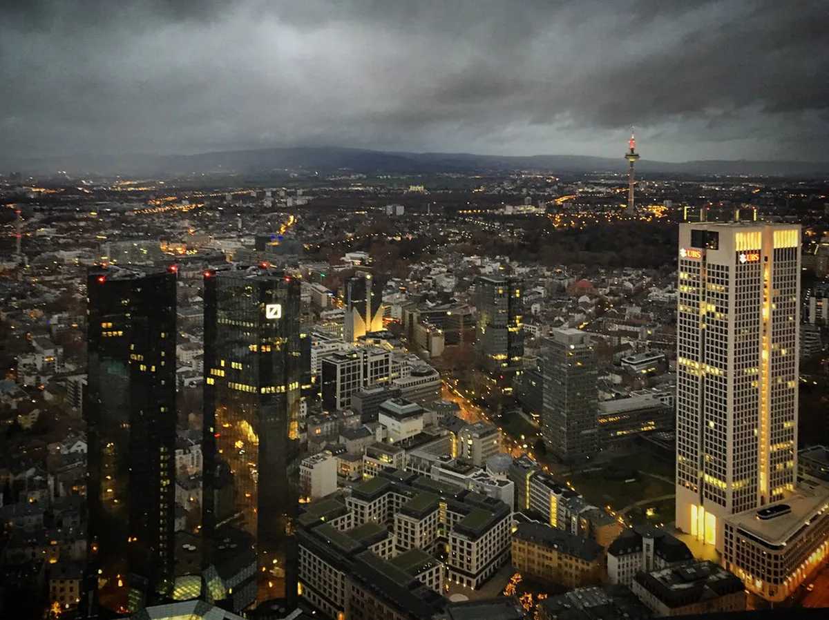 Sunset at St. Bartholomew's Cathedral Tower Plzeň