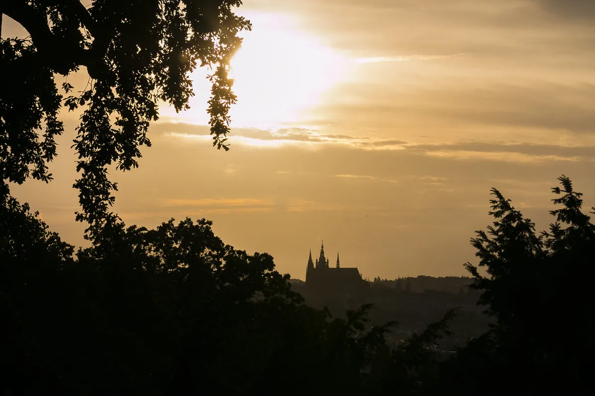 Riegrovy Sady Sunset Beer Garden: Best Prague Views